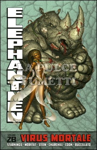 100% PANINI COMICS - ELEPHANTMEN #     2B: VIRUS MORTALE